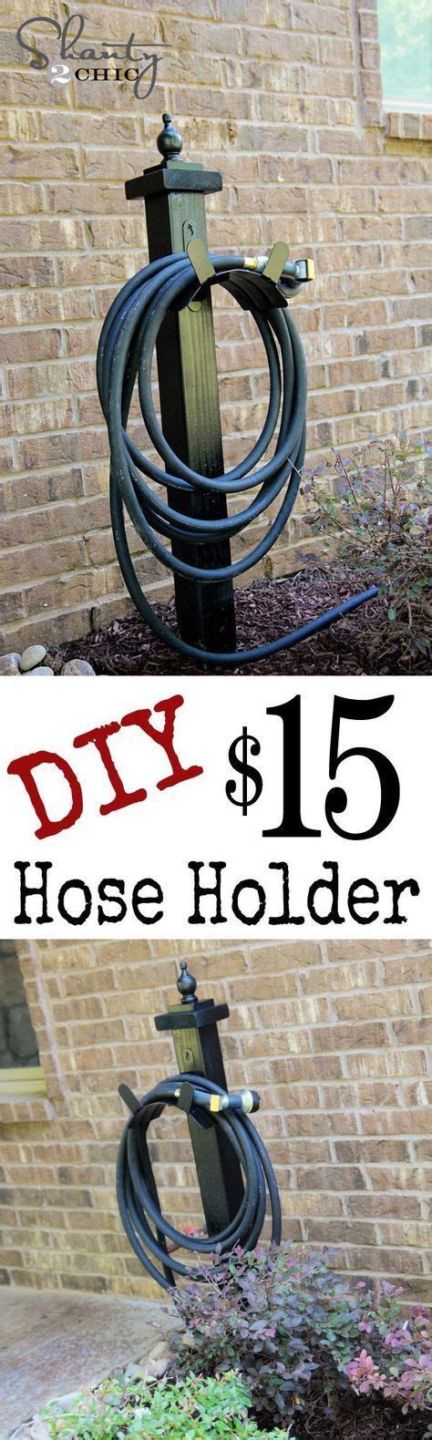 Diy Water Hose Holder For The Garden Love This Lawn And Garden
