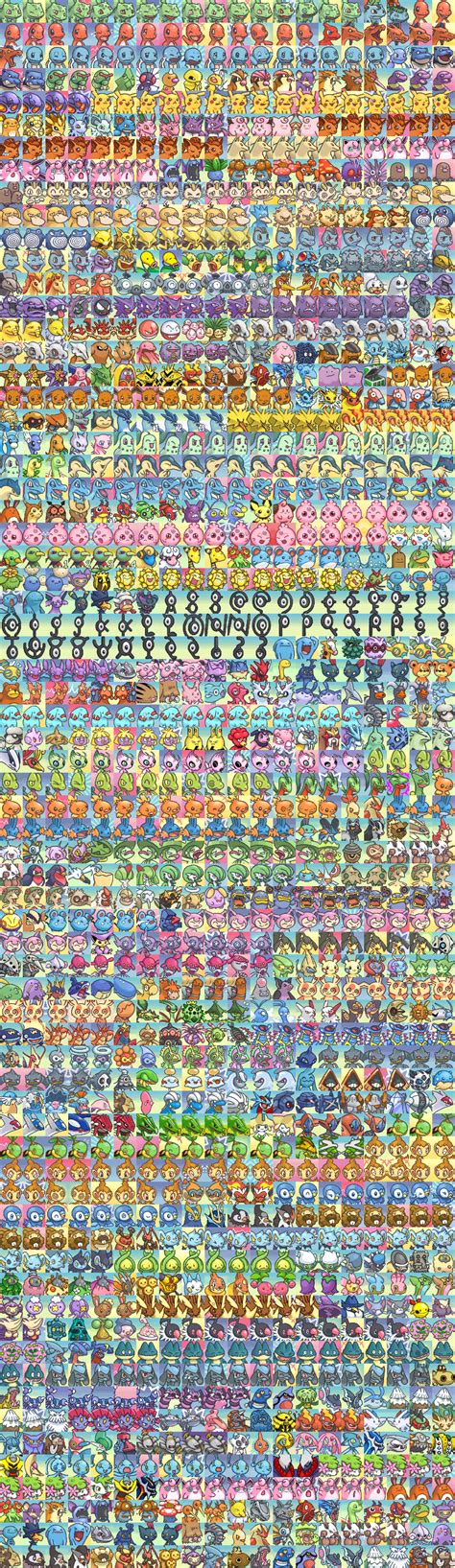 The Spriters Resource Full Sheet View Pokémon Mystery Dungeon