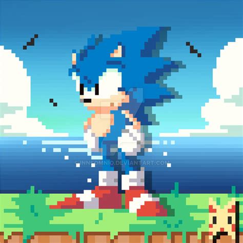 Sonic Pixel Art By Innsomnio On Deviantart