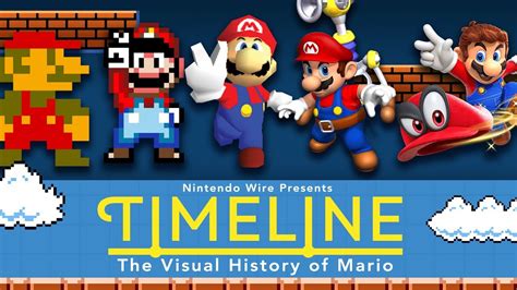 Super Mario Timeline A Visual History Of Mario Youtube