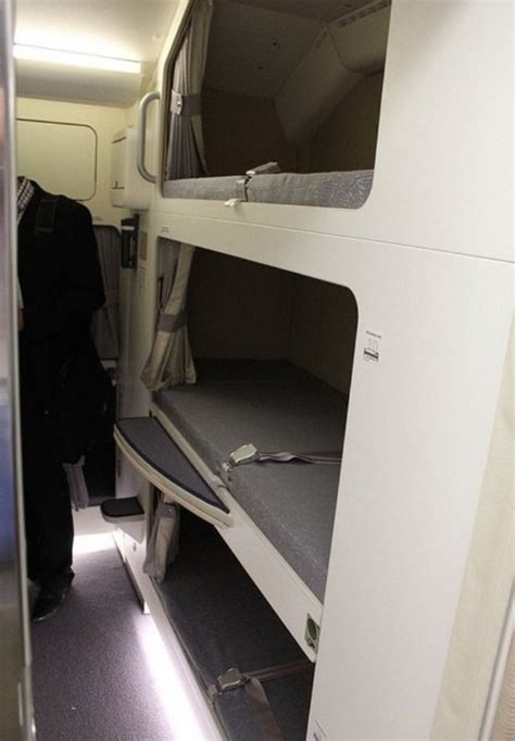 The Secret Bedrooms Flight Attendants And Pilots Sleep During Long