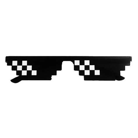 Wy Ting Spoof Polygonal Thug Life Sunglasses Mosaic 8pixel Sunglass