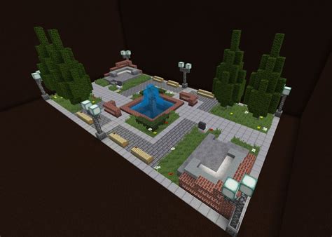 Modern Town Square Version 2 Minecraft Map