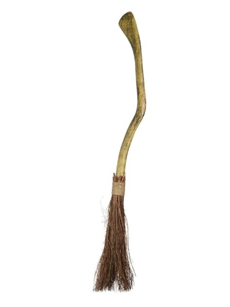 Other Accessories Witch Broom With Crooked Handle 36 Halloween Prop