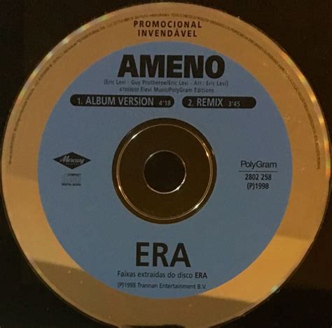 Era Ameno 1998 Cd Discogs