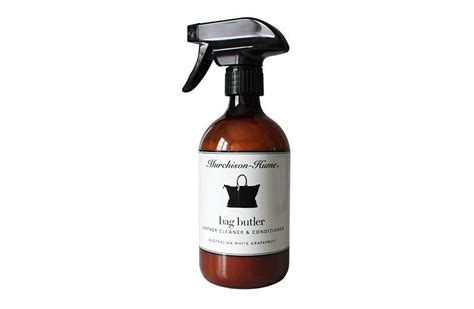 Leather spray cleaner and conditioner moisturizes your leather pieces, preventing dulling and cracking. Bag Butler Leather Cleaner & Conditioner | Diy cleaning ...