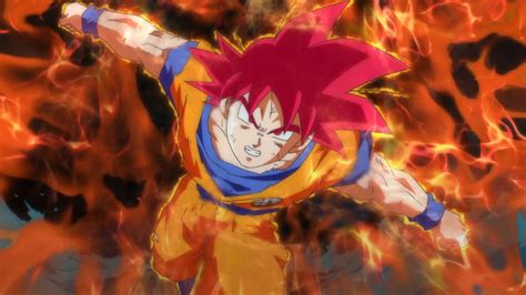 Son Goku Super Saiyan God Dragon Ball Z Battle Of Gods Wallpaper 10 Of 49 Hd Wallpapers