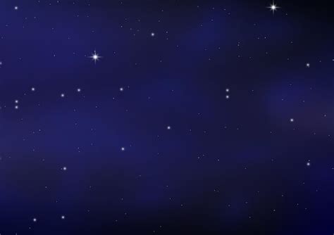 Céu Estrelado à Noite Fundo Azul Do Cosmos Estrelas Do Espaço Sideral
