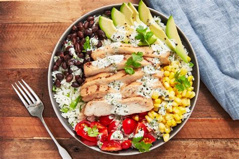 Cilantro Lime Chicken And Rice Bowl