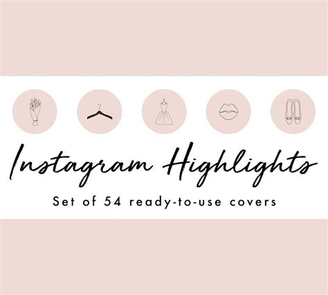 54 Instagram Story Highlight Covers Instagram Highlight Icons Story