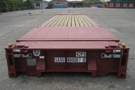 Used 20 Ft Flat Rack Shipping Container For Sale Ats Containers