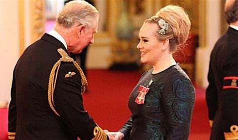 adele s “21” lands her in british royalty honored with “mbe” medal by prince charles