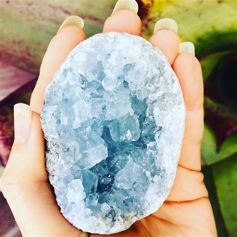 Celestite Crystal | Crystals healing grids, Celestite crystal, Crystals