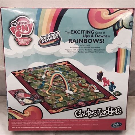 My Little Pony Chutes And Ladders Toys And Games Board Games And Cards On
