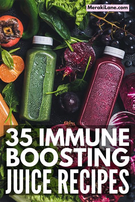 35 Immune Boosting Juice Recipes To Keep You Healthy Year Round