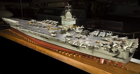 Model Aircraft Carrier Uss Enterprise National Air And Space Museum