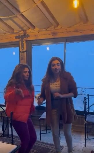 Nawal Saeed And Mahi Baloch Grooving On Famous Italian Song Reviewitpk