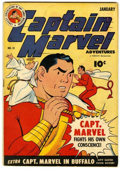 Captain Marvel Adventures 31 Fawcett Comic Book Plus