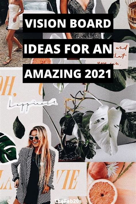 8 Vision Board Ideas To Manifest Your Dreams Thefab20s Dream Vision