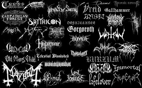Black Metal Bands Wallpapers Wallpaper Cave