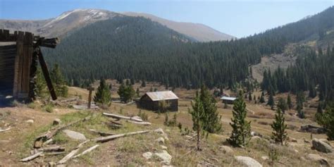 Independence Colorado Ghost Town Near Aspen Piktin County