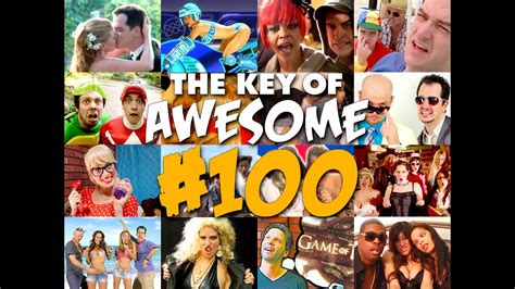 Key Of Awesome 100 The Remix Musical The Key Of Awesome 100 Youtube