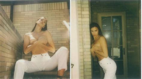 Irina Shayk Topless On Polaroids Shoot 8 Photos The Fappening