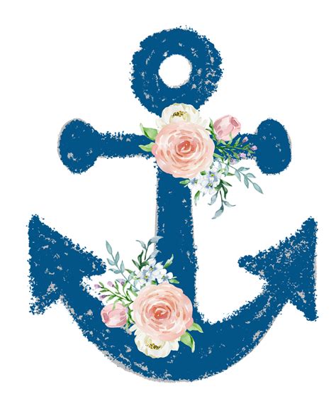 Anchor Flowers Freetoedit Anchor Sticker By Jessicaknable