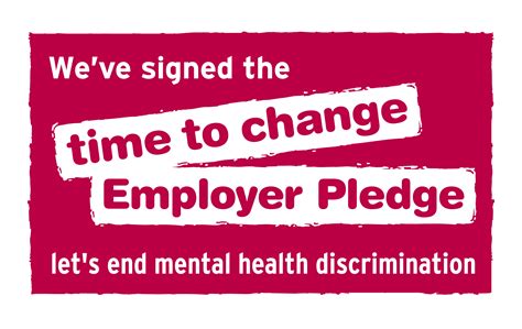Time To Change Employer Pledge
