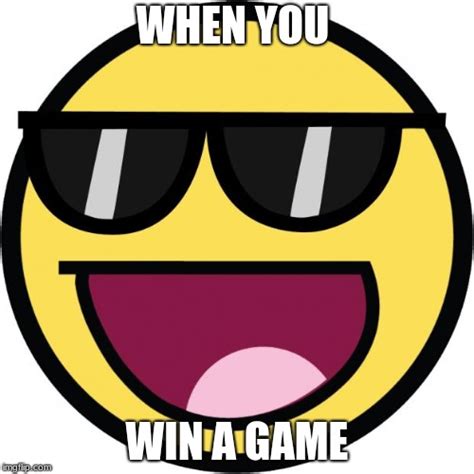 Epic Win Meme Face