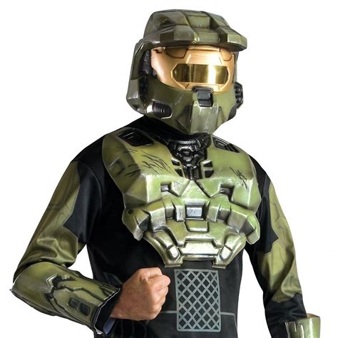 Halo Master Chief Costume Adult Halloween Fancy Dress Ebay