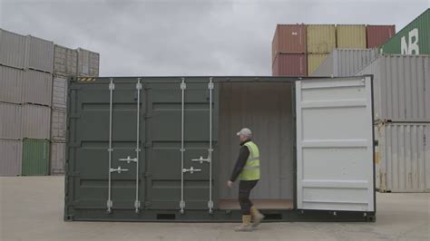 Cleveland Containers 20ft Side Opening Shipping Container High Cube