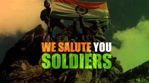 We Salute You Soldiers Hd Indian Army Wallpapers Hd Wallpapers Id