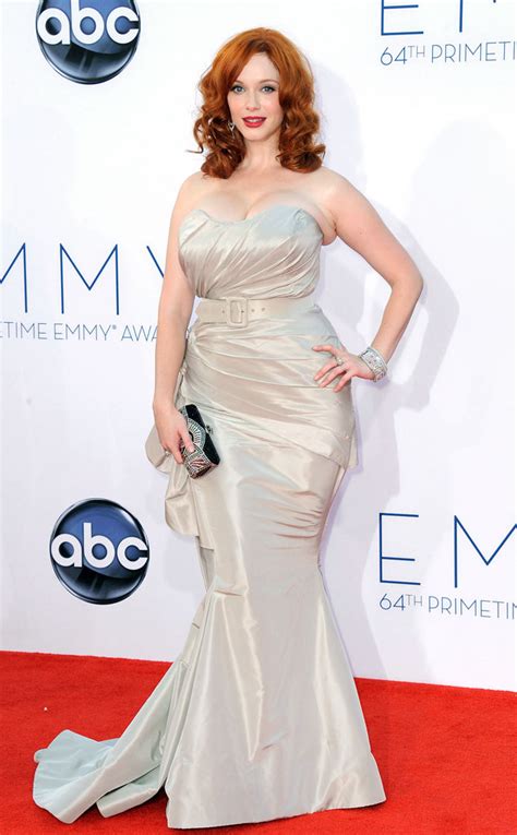 Christina Hendricks From 2012 Emmys Arrivals E News