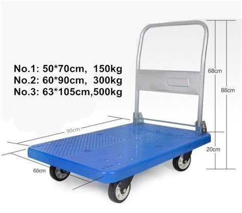 Treering plastic laundry trolley has a seamless molded polyethylene body and is available with steel or pe. WBD Best price 150kg 300kg 500 kg heavy duty platform ...