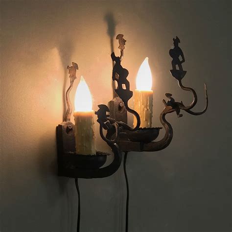 Hang french wall lights above each of your bedside tables to provide a dedicated light for flicking through glossy magazines in bed, or hang. Pair Antique Rustic Country French Wall Sconces