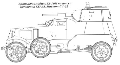 Ba 10 2 Axle Armored Car