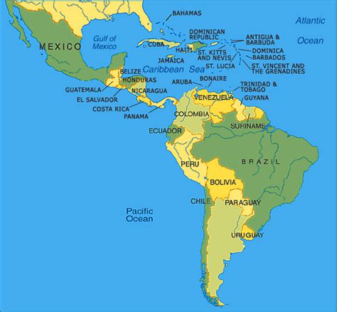 Central America Mexico Guatemala Dominican Republic Belize Panama