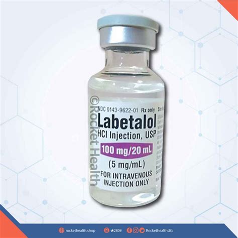 Labetalol Hydrochloride 100 Mg20 Ml Labetalol Inj Injection Rocket
