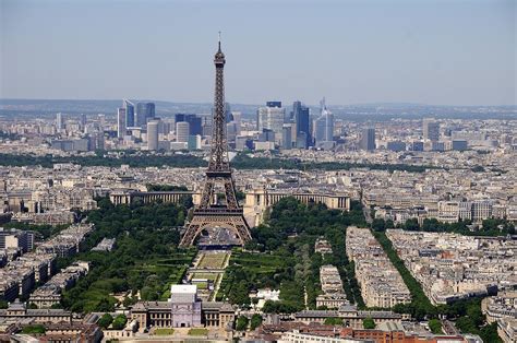 Aerial View Of The Eiffel Tower In Paris Thibault Houspic Flickr