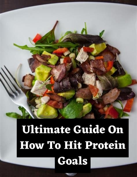 ultimate guide on how to hit your protein goals smileys points