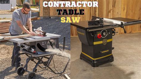 Table Saws Best Contractor Table Saw Review In 2023 Youtube
