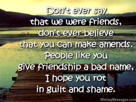 Sad Friendship Quotes I Hate You Messages For Friends