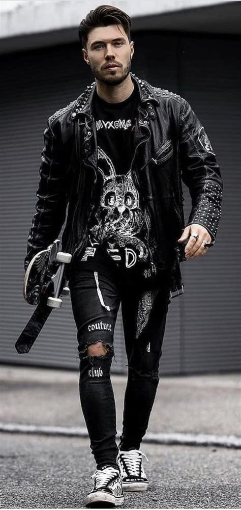 Awesome Style Rocker Style Men Rocker Outfit Mens Casual Outfits