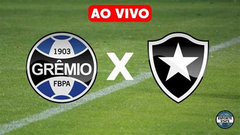 Grêmio x Botafogo Assistir Futebol AO VIVO Brasileirão Série A