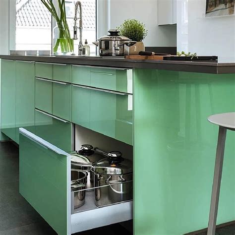 Jun 03, 2021 · 1. Try latest colours for your lacquered glass kitchen with ...
