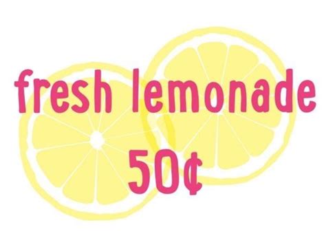 67 Creative Lemonade Stand Slogans And Sign Ideas For Kids Lemonade
