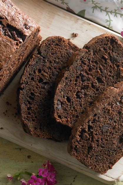 Use it as a handle!) Double Chocolate Zucchini Bread Recipe with Sour Cream ...