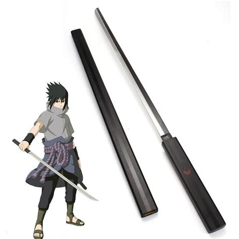 Espada Sasuke Uchiha Sword Of Kusanagi Naruto Shippuden 99cm Preto