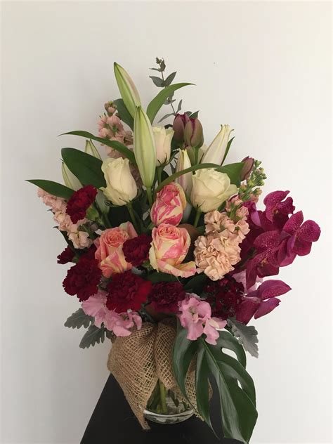 Romantic Flower Arrangement - Frances Dunn Florist